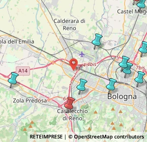 Mappa 40132 Bologna BO, Italia (6.00455)