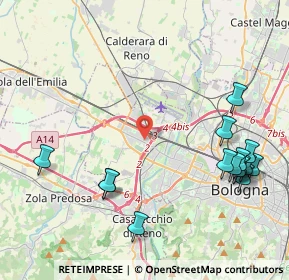 Mappa 40132 Bologna BO, Italia (5.23267)