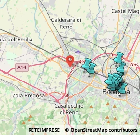 Mappa 40132 Bologna BO, Italia (5.05267)