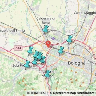 Mappa 40132 Bologna BO, Italia (3.75182)