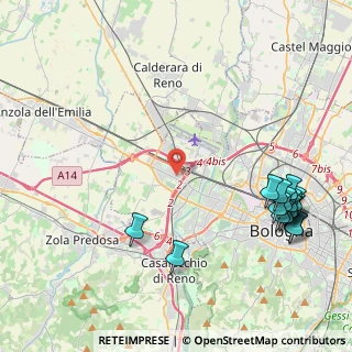 Mappa 40132 Bologna BO, Italia (5.63688)