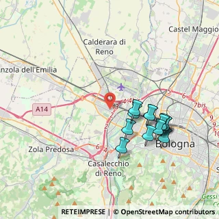 Mappa 40132 Bologna BO, Italia (3.78308)
