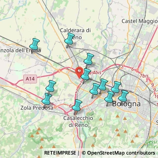 Mappa 40132 Bologna BO, Italia (3.68833)