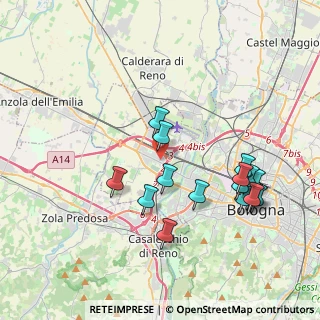 Mappa 40132 Bologna BO, Italia (4.05)