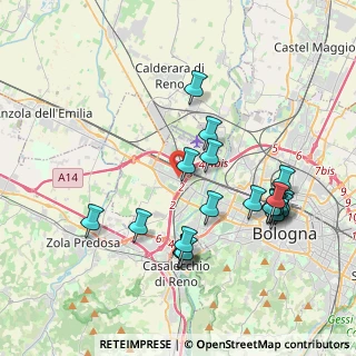 Mappa 40132 Bologna BO, Italia (4.0745)