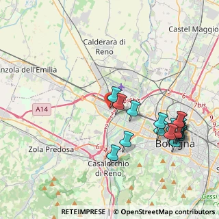 Mappa 40132 Bologna BO, Italia (4.61333)