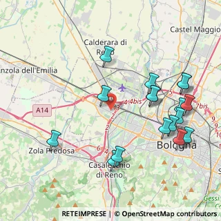 Mappa 40132 Bologna BO, Italia (4.64353)
