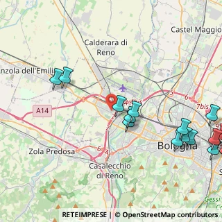 Mappa 40132 Bologna BO, Italia (5.84313)