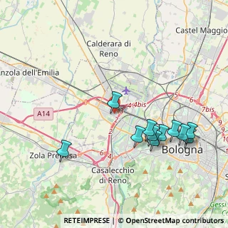 Mappa 40132 Bologna BO, Italia (4.22636)