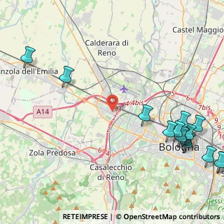 Mappa 40132 Bologna BO, Italia (6.35867)