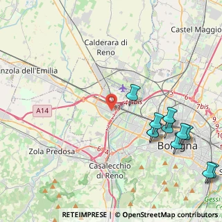 Mappa 40132 Bologna BO, Italia (5.43182)