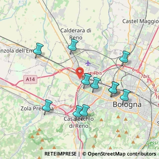 Mappa 40132 Bologna BO, Italia (4.04364)
