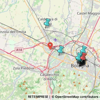 Mappa 40132 Bologna BO, Italia (5.4235)