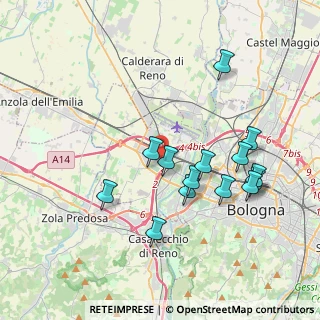 Mappa 40132 Bologna BO, Italia (3.77643)