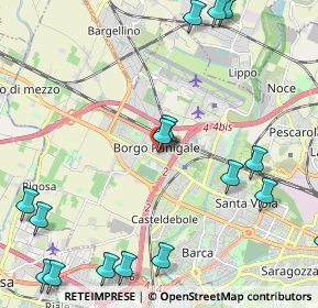 Mappa 40132 Bologna BO, Italia (3.21278)