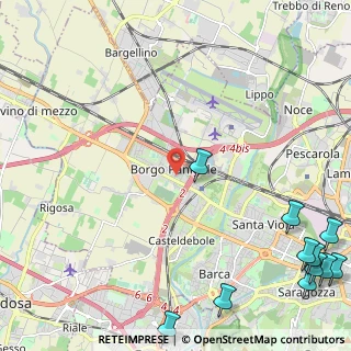 Mappa 40132 Bologna BO, Italia (3.80636)