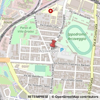 Mappa Via dell'Arcoveggio, 45/11, 40129 Bologna, Bologna (Emilia Romagna)