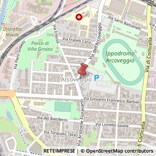 Mappa Via dell'Arcoveggio, 3, 40129 Bologna, Bologna (Emilia Romagna)