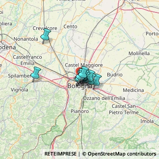 Mappa Via Ezio Cesarini, 40129 Bologna BO, Italia (6.46583)