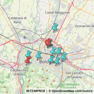 Mappa Via Ezio Cesarini, 40129 Bologna BO, Italia (2.90545)