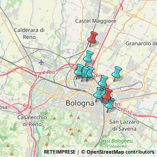 Mappa Via Ezio Cesarini, 40129 Bologna BO, Italia (2.72091)