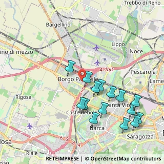 Mappa Via Ercole Nani, 40132 Bologna BO, Italia (2.188)