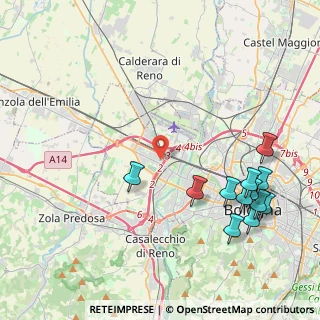 Mappa Via Ercole Nani, 40132 Bologna BO, Italia (5.15083)
