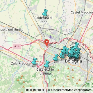 Mappa Via Ercole Nani, 40132 Bologna BO, Italia (4.86211)