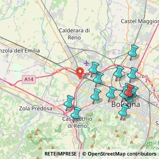 Mappa Via Ercole Nani, 40132 Bologna BO, Italia (4.62533)