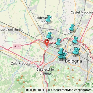 Mappa Via Ercole Nani, 40132 Bologna BO, Italia (3.91)
