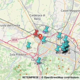 Mappa Via Ercole Nani, 40132 Bologna BO, Italia (4.74053)