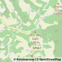 Mapa Dogliani