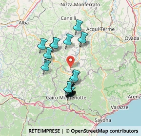 Mappa Regione Tavoreto, 15010 Merana AL, Italia (12.0565)