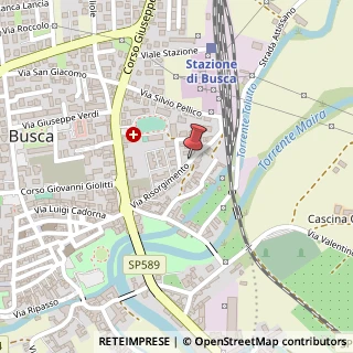 Mappa Via Seneca, 31, 12022 Busca, Cuneo (Piemonte)