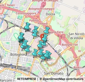 Mappa Via Stalingrado, 40128 Bologna BO, Italia (0.784)