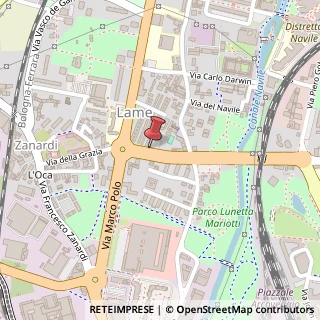 Mappa Via Yuri Gagarin, 5, 40131 Bologna, Bologna (Emilia Romagna)