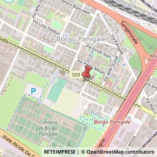 Mappa Via Marco Emilio Lepido, 54/3, 40132 Bologna, Bologna (Emilia Romagna)