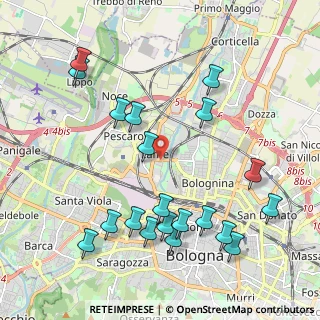 Mappa Via Yuri Gagarin, 40131 Bologna BO, Italia (2.3685)