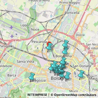 Mappa Via Yuri Gagarin, 40131 Bologna BO, Italia (2.29063)