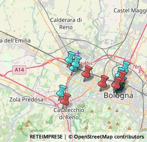 Mappa Via Ettore Ascoli, 40132 Bologna BO, Italia (3.7845)