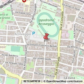 Mappa Via Andrea da Faenza, 49, 40129 Bologna, Bologna (Emilia Romagna)