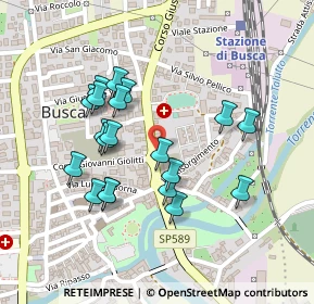 Mappa Piazza Savoia, 12022 Busca CN, Italia (0.2115)