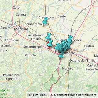 Mappa Via Giacomo Brodolini, 40053 Valsamoggia BO, Italia (9.51063)