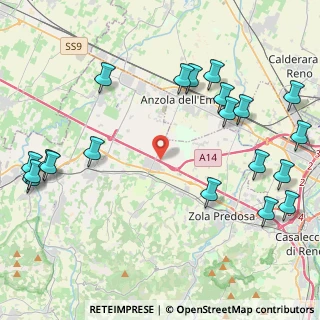 Mappa Via Giacomo Brodolini, 40053 Valsamoggia BO, Italia (5.6485)