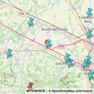 Mappa Via Giacomo Brodolini, 40053 Valsamoggia BO, Italia (6.81091)