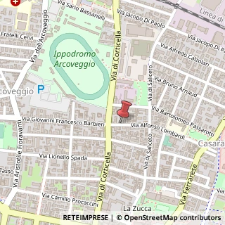 Mappa Via Pellegrino Tibaldi, 21/e, 40129 Bologna, Bologna (Emilia Romagna)