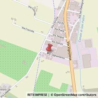 Mappa Via Tagliamento, 16, 41057 Spilamberto, Modena (Emilia Romagna)