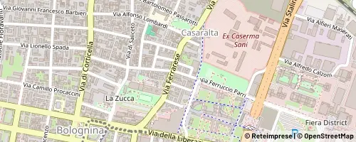 Mappa Bologne