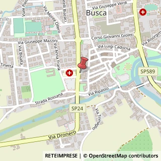 Mappa Piazza Regina Margherita, 2, 12022 Busca, Cuneo (Piemonte)