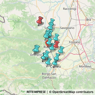 Mappa Via Camillo Benso Conte di Cavour, 12022 Busca CN, Italia (10.048)